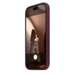 Силиконов калъф Apple за iPhone 18 Pro, бордо, изглед 5