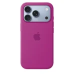 Силиконов калъф Apple за iPhone 18 Pro, цикламен, изглед 2