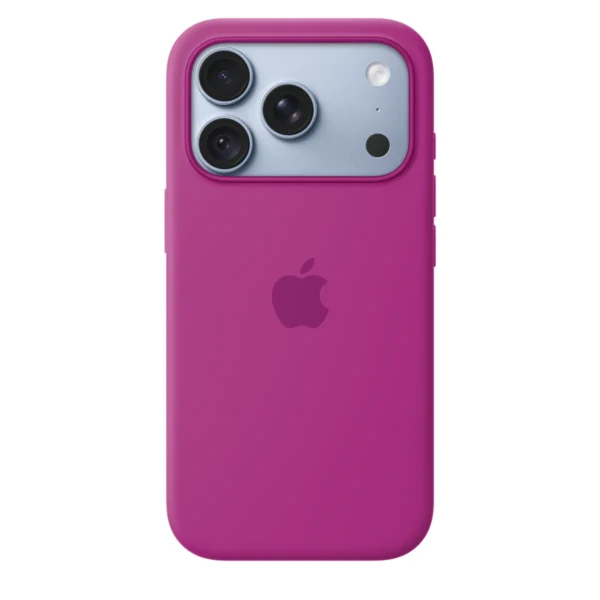 Силиконов калъф Apple за iPhone 18 Pro, цикламен, изглед 2