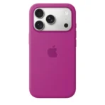 Силиконов калъф Apple за iPhone 18 Pro, цикламен, изглед 3