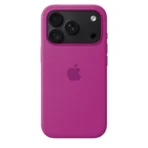 Силиконов калъф Apple за iPhone 18 Pro, цикламен, изглед 4