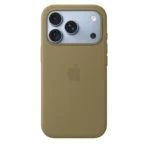 Силиконов калъф Apple за iPhone 18 Pro, маслиненозелен, изглед 3