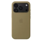 Силиконов калъф Apple за iPhone 18 Pro, маслиненозелен, изглед 4