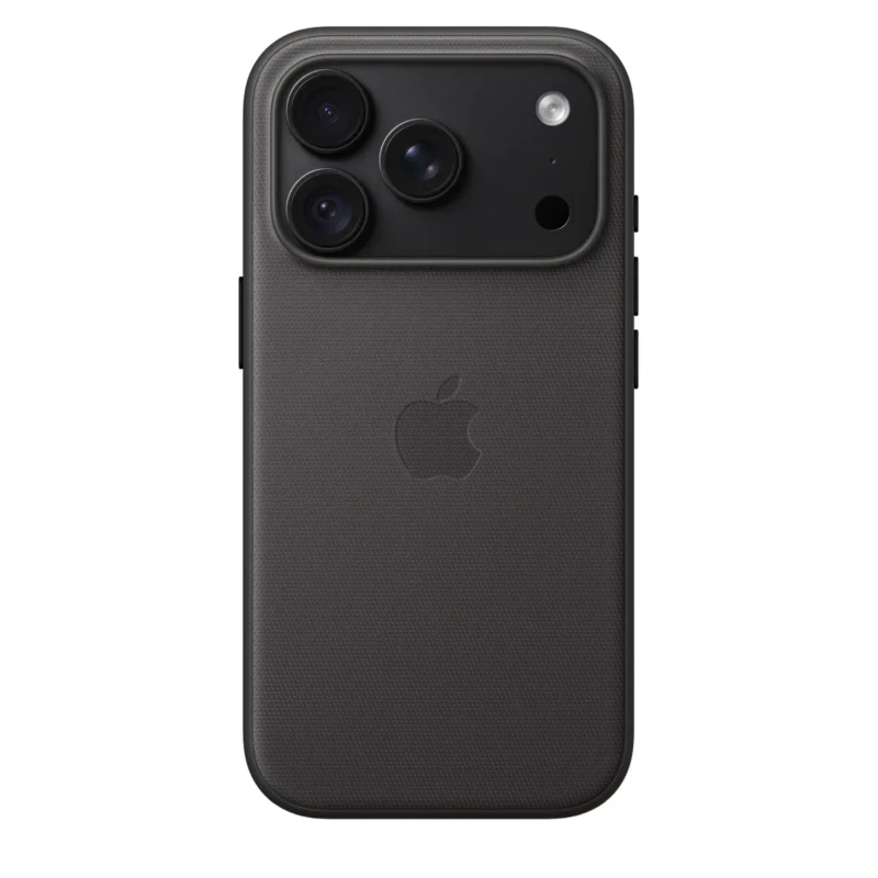 Калъф Apple TechWoven за iPhone 18 Pro, черен