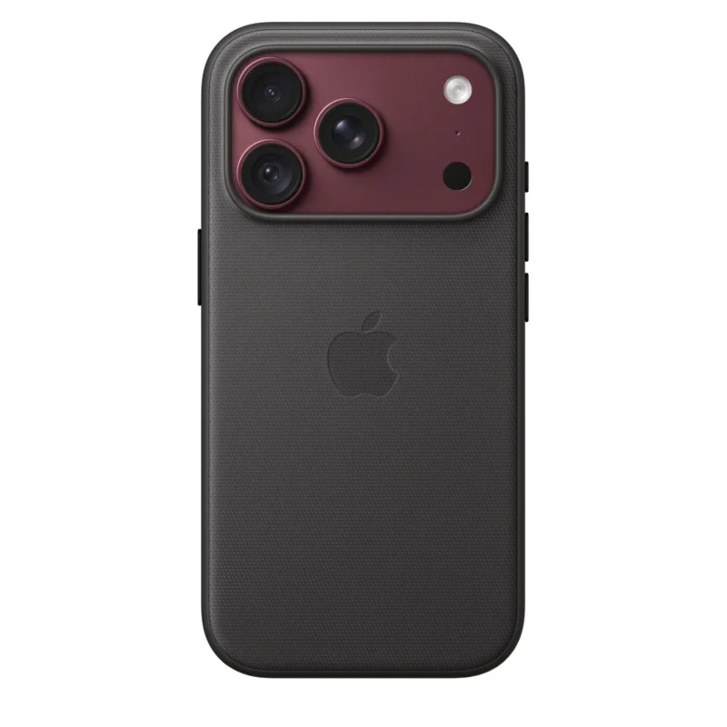 Калъф Apple TechWoven за iPhone 18 Pro, черен, изглед 2