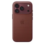 Калъф Apple TechWoven за iPhone 18 Pro, бордо