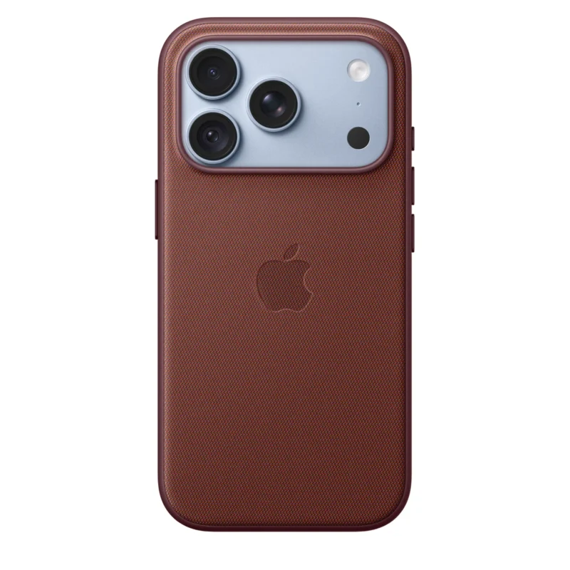 Калъф Apple TechWoven за iPhone 18 Pro, бордо, изглед 2
