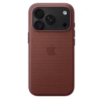 Калъф Apple TechWoven за iPhone 18 Pro, бордо, изглед 4