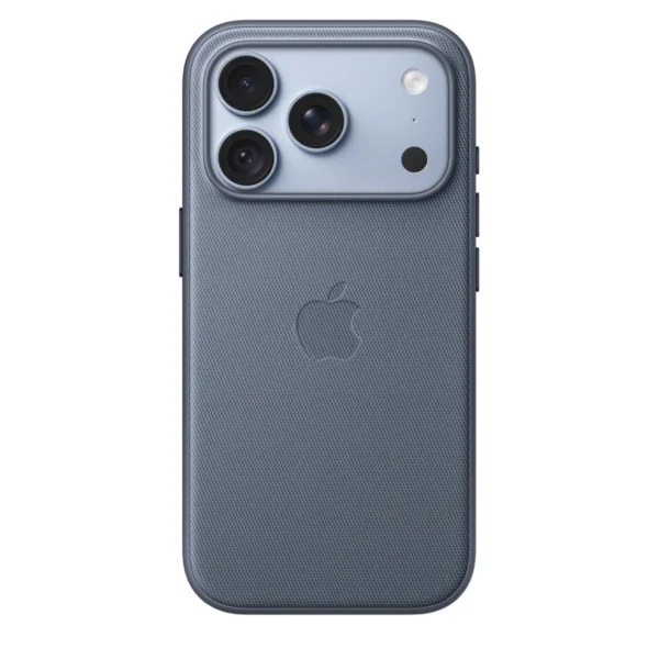 Калъф Apple TechWoven за iPhone 18 Pro, сивосин