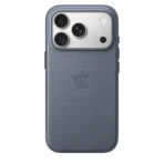 Калъф Apple TechWoven за iPhone 18 Pro, сивосин, изглед 3