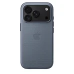 Калъф Apple TechWoven за iPhone 18 Pro, сивосин, изглед 4