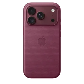 Калъф Apple TechWoven за iPhone 18 Pro, тъмномалинов