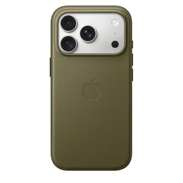 Калъф Apple TechWoven за iPhone 18 Pro, маслиненозелен