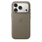 Калъф Apple TechWoven за iPhone 18 Pro, сивобежов