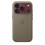 Калъф Apple TechWoven за iPhone 18 Pro, сивобежов, изглед 2