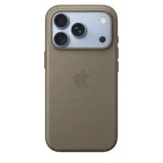 Калъф Apple TechWoven за iPhone 18 Pro, сивобежов, изглед 3