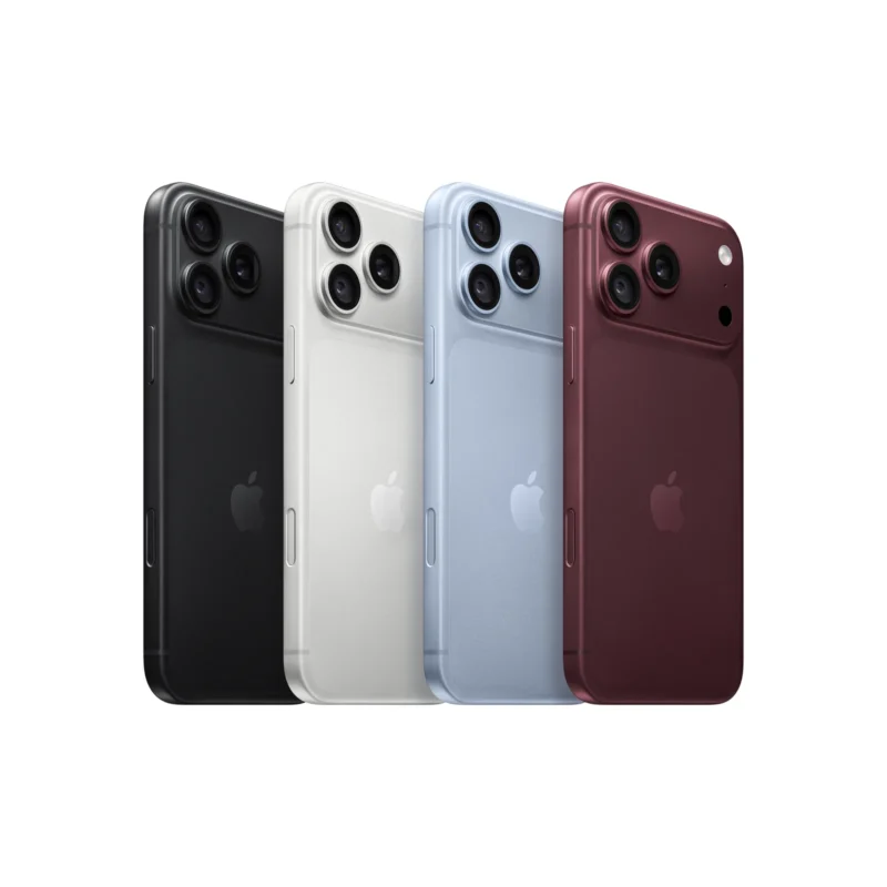 iPhone 18 Pro Max във всички цветове: Black, Silver, Glacier и Burgundy