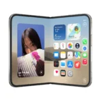 iPhone Duo в цвят Star White, отворен – началният екран