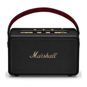 Marshall Kilburn III Black & Brass, черна колонка - под ъгъл