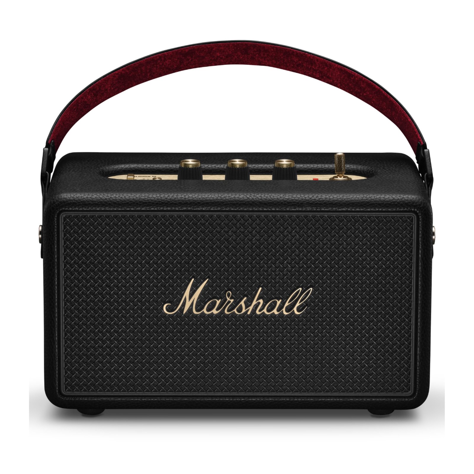 Marshall Kilburn III Black, черна колонка 1 Marshall Kilburn III Black & Brass, черна колонка - под ъгъл