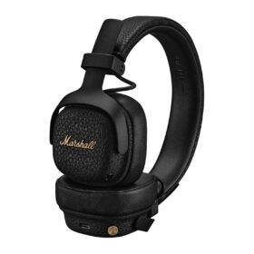 Marshall Milton ANC Black, черни слушалки - с телефон за мащаб