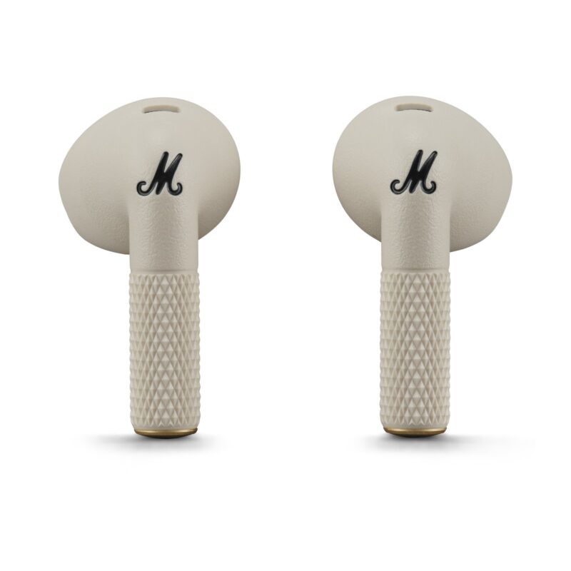 Marshall Minor IV Cream, кремави слушалки - под ъгъл