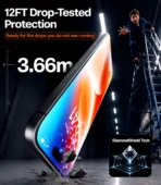 Протектор Torras HD Shield за iPhone 18 Pro - изглед 2