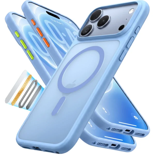 Torras Guardian-Mag за iPhone 18 Pro Max, Blue - изглед 1