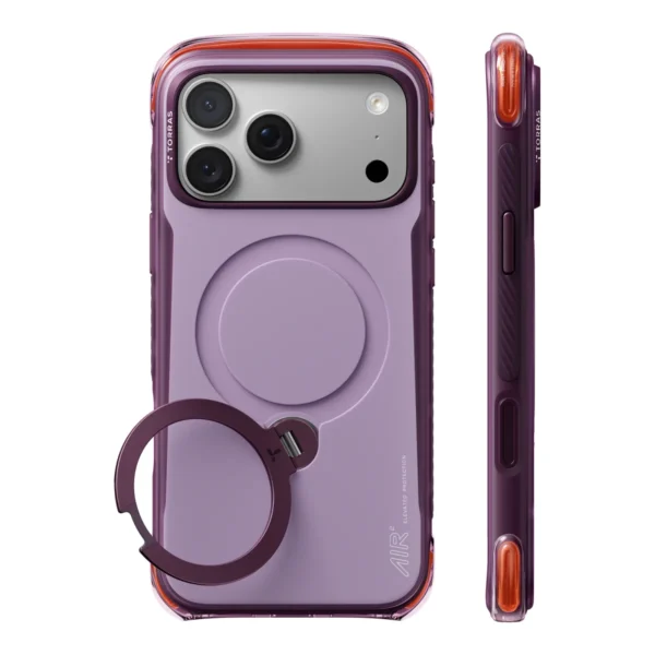 Torras Ostand Q3 Air Pro за iPhone 18 Pro Max, Violet Summit