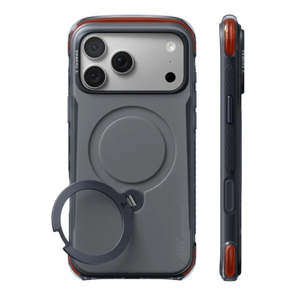 Torras Ostand Q3 Air Pro за iPhone 18 Pro, Obsidian Core