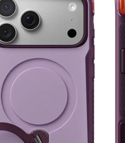 Torras Ostand Q3 Air Pro за iPhone 18 Pro, Violet Summit – детайл