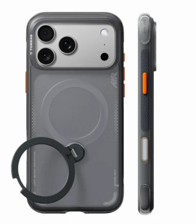 Torras Ostand Q3 Air за iPhone 18 Pro, Black