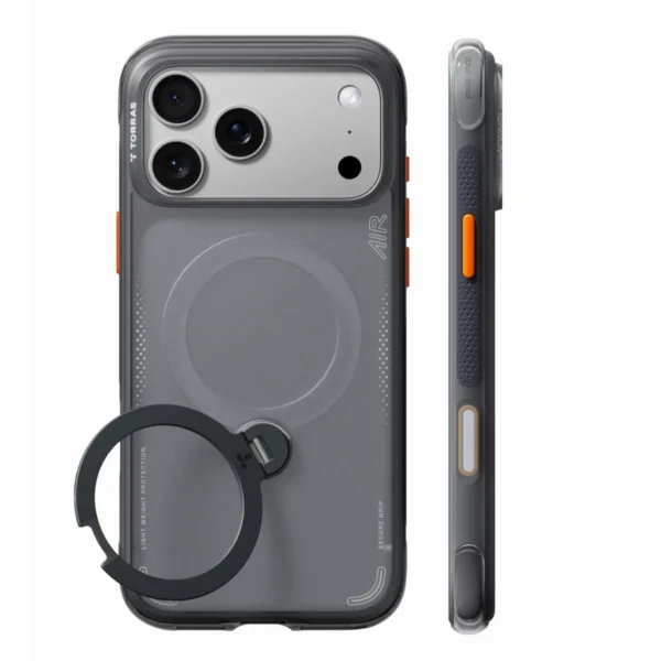 Torras Ostand Q3 Air за iPhone 18 Pro, Black