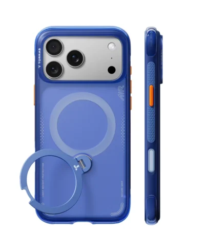 Torras Ostand Q3 Air за iPhone 18 Pro Max, Arctic Blue