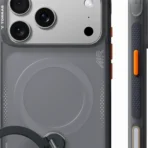 Torras Ostand Q3 Air за iPhone 18 Pro Max, Black – детайл