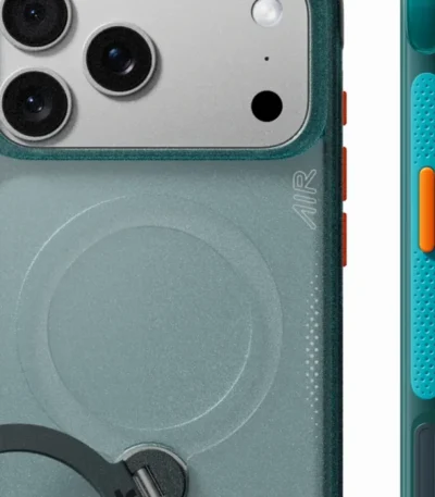 Torras Ostand Q3 Air за iPhone 18 Pro Max, Green – детайл