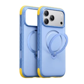 Torras Ostand Q3 Rugged за iPhone 18 Pro Max, Blue