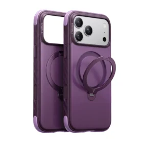 Torras Ostand Q3 Rugged за iPhone 18 Pro Max, Purple