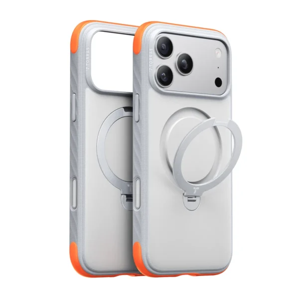 Torras Ostand Q3 Rugged за iPhone 18 Pro Max, White