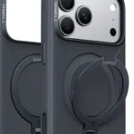 Torras Ostand Q3 Silicone за iPhone 18 Pro, Black – детайл