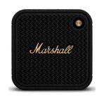 Marshall Willen II Black & Brass, черна колонка - под ъгъл