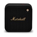 Marshall Willen II Black & Brass, черна колонка - отстрани