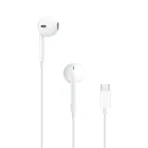 Apple EarPods (USB-C) - слушалките и буксата USB-C