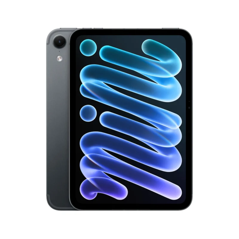 iPad mini (A20 Pro) Wi-Fi + Cellular в цвят Midnight – отпред