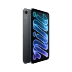 iPad mini (A20 Pro) Wi-Fi + Cellular в цвят Midnight – отзад и отстрани