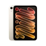 iPad mini (A20 Pro) Wi-Fi в цвят Starlight – отпред