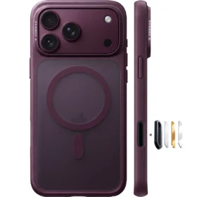 Torras Guardian-Mag за iPhone 18 Pro Max, Burgundy